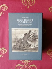 Nievo le confessioni d'un italiano marsilio ed. illustrato da zingania prima ed.