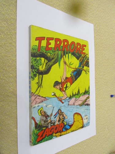 Zagor scritta rossa l - rossa,