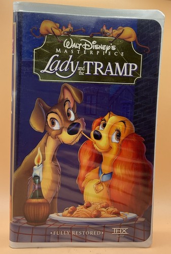 Lady and the tramp vhs - tramp,