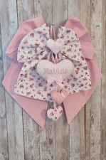 Fiocco Nascita Bimba  nome personalizzato