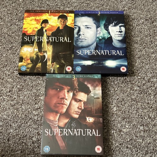 Supernatural series dvd - tv,