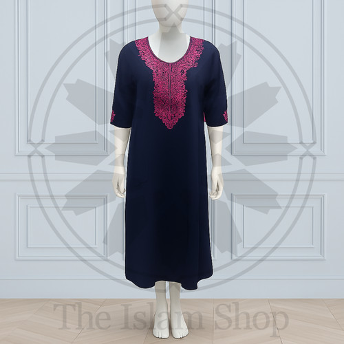 Abaya bizlizy blu - blu, scuro