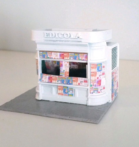 Chiosco giornali edicola 87 - chiosco, 1:87