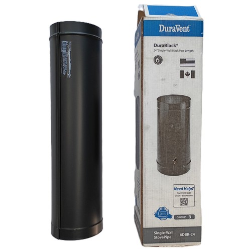 Duravent 6dbk durablack - duravent, 6"