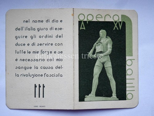 Opera nazionale balilla - opera,
