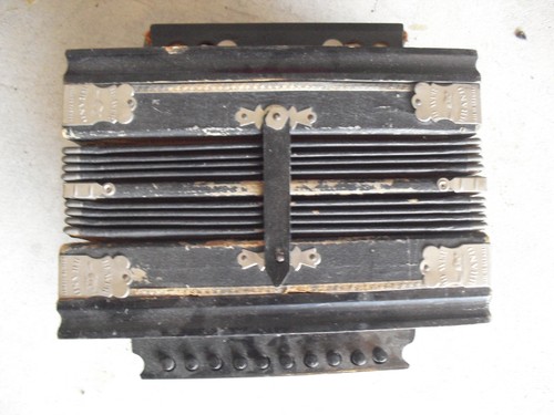 Antica fisarmonica legno - fisarmonica, in