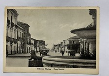 CARTOLINA SIDERNO MARINA - CORSO MAZZINI FG ANIMATA VIAGGIATA