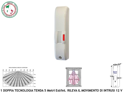Doppia tecnologia sensore - doppia,