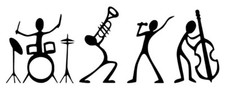 Music Orchester, adesivo per