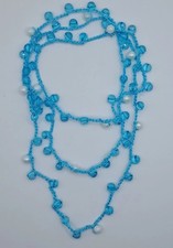 Collana lunga doppia turchese