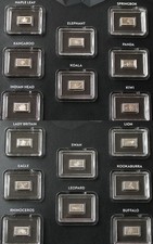 16 lingotti di platino 999