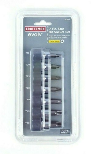 Craftsman evolv torx star bit - craftsman,