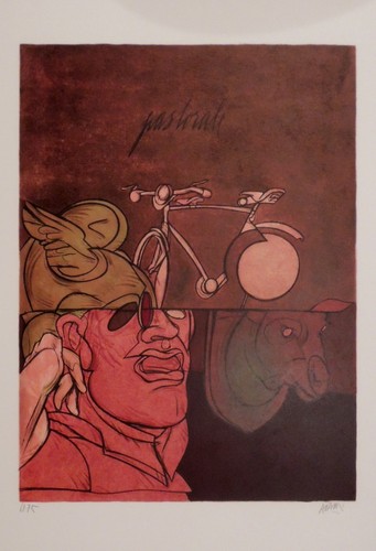 Valerio adami litografia - ,