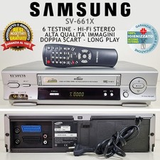 VIDEOREGISTRATORE VHS SAMSUNG