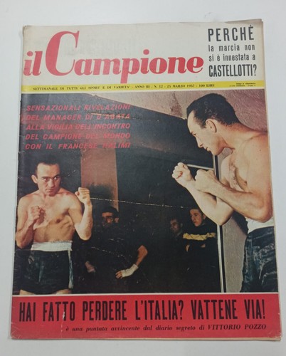 Campione magazine 1957 - campione,