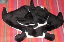 ANIMALI PELUCHE PESCE MARE OCEANO MAMMA CUORE GAZZA e CUCCIOLO BAMBINO ANIMALE MARINO GIOCATTOLO wwf