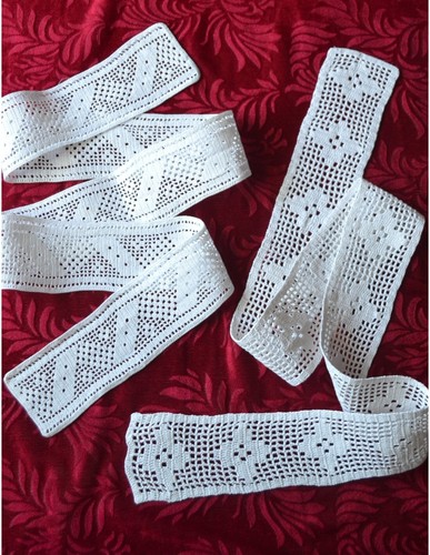 Set bordini pizzi - set,
