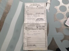 Certificato Di Garanzia Zenith Anni 90 Guarantee Certificate 1996 Vintage