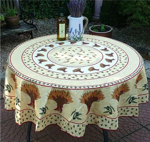 Provence tablecloth 180cm - provence,