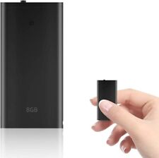 Mini Registratore Vocale H+Y con Attivazione Vocale, Memoria da 8GB, Ricaricabil