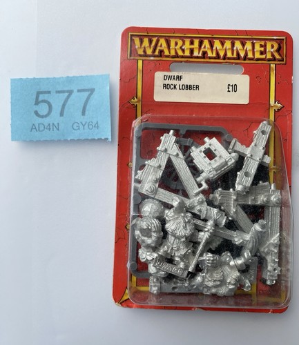 Wfb dwarf rock lobber - rock,