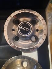 FIAT COPRIMOZZO D' EPOCA. Qt.4 COPPETTE COPRI RUOTA PER CERCHIONE DA 13/14/15"