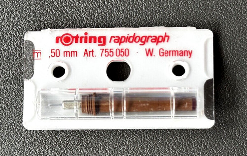 Rotring rapidograph mm - rapidograph, 0,50