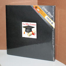 Album fotografico foto vari formati Laurea 30 fogli 31x31 nero
