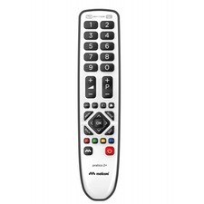 Meliconi Gumbody Pratico 2+ telecomando IR Wireless TV, Set-top box TV Pulsanti