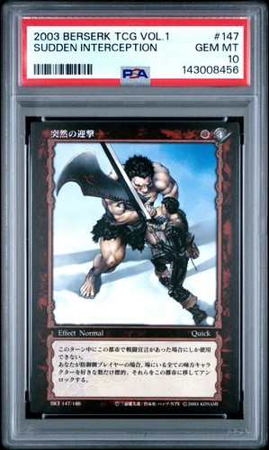 2003 berserk trading - card, game