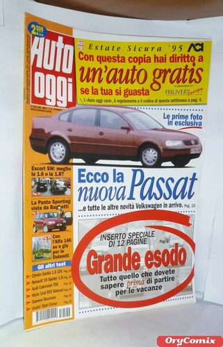 Auto oggi 27 luglio - 29,