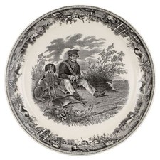 Piatto da torta "Cacciatori"