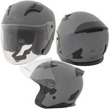 Casco jet moto - moto, visiera