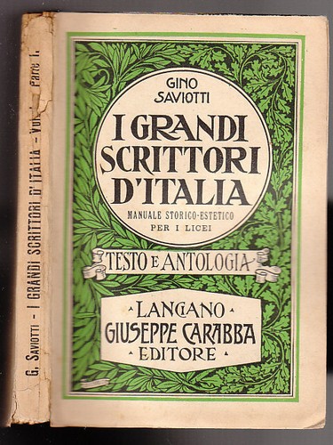 Grandi scrittori italia - i,