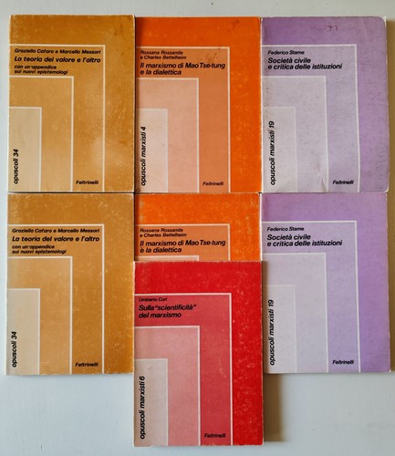 Opuscoli feltrinelli - opuscoli,