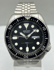 Orologio Uomo Vintage SEIKO DIVER 7548-700H Quadrante Nero Giorno/Data Quarzo dal GIAPPONE