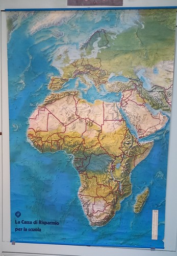 Carta geografica africa - geografica,