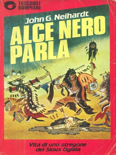 Alce nero parla indiani - nero,
