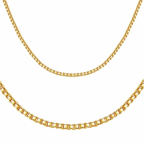 Collana oro placcato oro