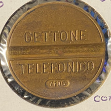 Gettone telefonico public - gettone,