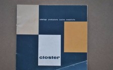 Catalogo Arredamento Closter Cucuine Ferro Lavelli Pensili Sedie Torino Anni 50