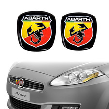 Adesivo Abarth 3D Ricambio