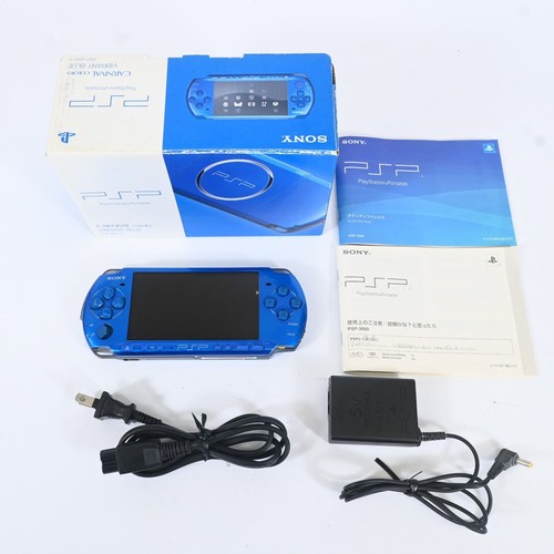 Sony psp 3000 - psp-3000, blue