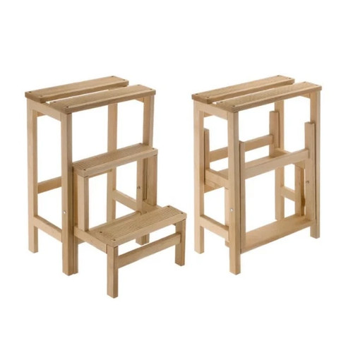 Sgabello legno 3 - in,