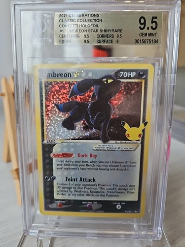 Bgs umbreon holo gold star - holo,