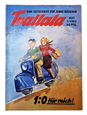 Trallala n.1 anno 1954 rivista vintage adolescente 1:0 per me Uta Editore