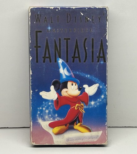 Fantasia vhs disney - fantasia, tape