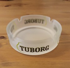 birra Tuborg Posacenere Vetro vintage ashtray cendrier Breweriana Tobacciana