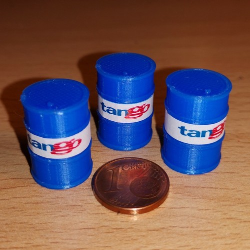 3x bidoni carburante - 1/43,