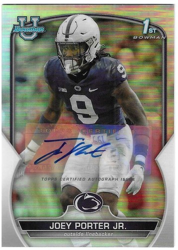 Joey porter 2022 bowman - jr, u